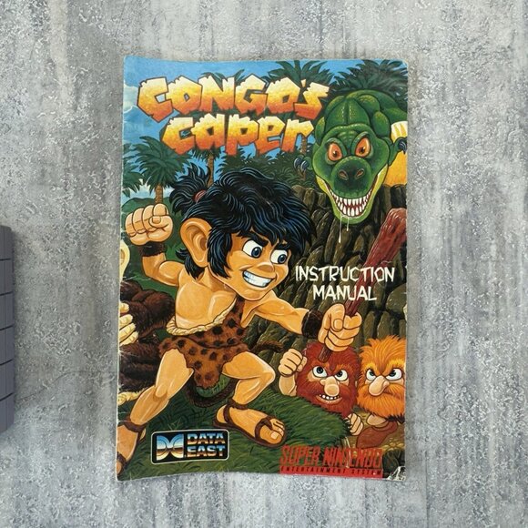Congo's Capers Game And Instruction (Super Nintendo SNES, 1993) Tested Authentic - Picture 7 of 9